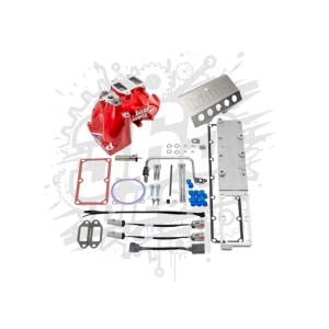 Banks Power Monster-Ram Intake System w/ High-Flow Heater & Billet - Dodge 6.7L Cummins 2013-2018 - Red