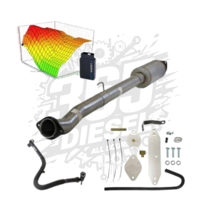 EGR & DPF Delete Kit with Ez Lynk - Ford 6.7L Powerstroke 2015-2016 - (With Muffler)