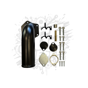 Mel's Manufacturing EGR Cooler and Valve Delete Kit w/ Intake Manifold - Ford 6.4L Powerstroke 2008-2010
