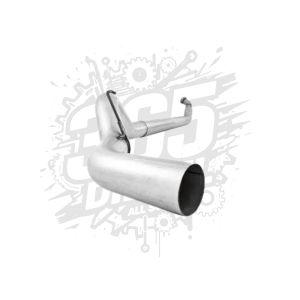 P1 Race Parts 5" Turbo Back Exhaust - Aluminized Dodge 2013-2018